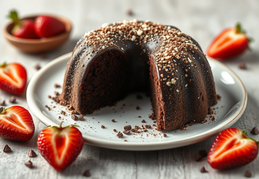 Representação visual: Bolo de Chocolate Simples e Fofinho