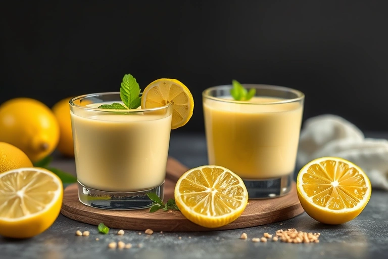 Conceitos visuais relacionados a Mousse de Limão com 3 Ingredientes