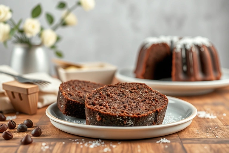 Conceitos visuais relacionados a Receita de Bolo de Cenoura Com Cobertura de Chocolate para Domingo