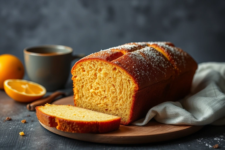 Conceitos visuais relacionados a Receita de Bolo de Laranja Fofinho para o Café da Tarde