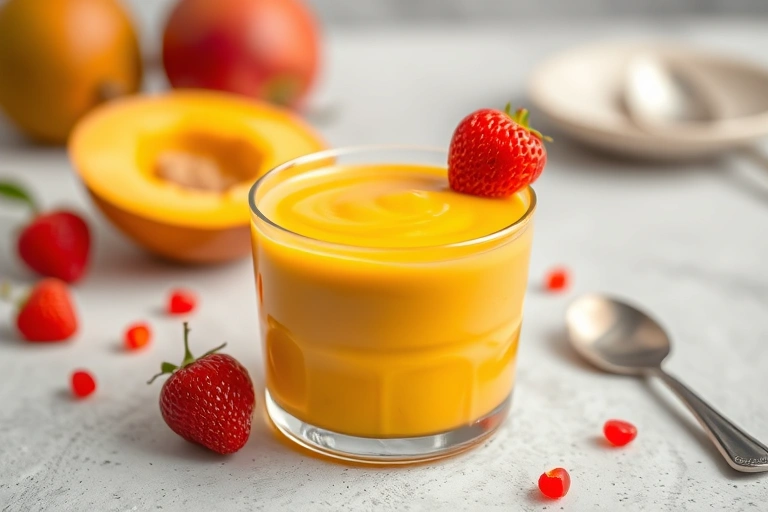 Conceitos visuais relacionados a Receita de Mousse de Maracujá Cremosa com Apenas 3 Ingredientes