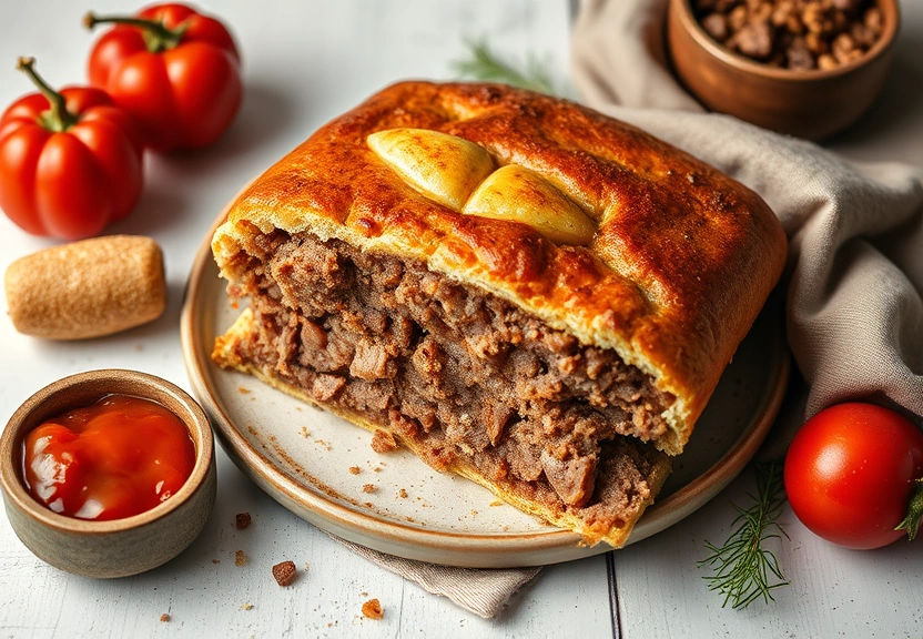 Representação visual: Receita de Escondidinho de Carne Moída para Refeições em Família