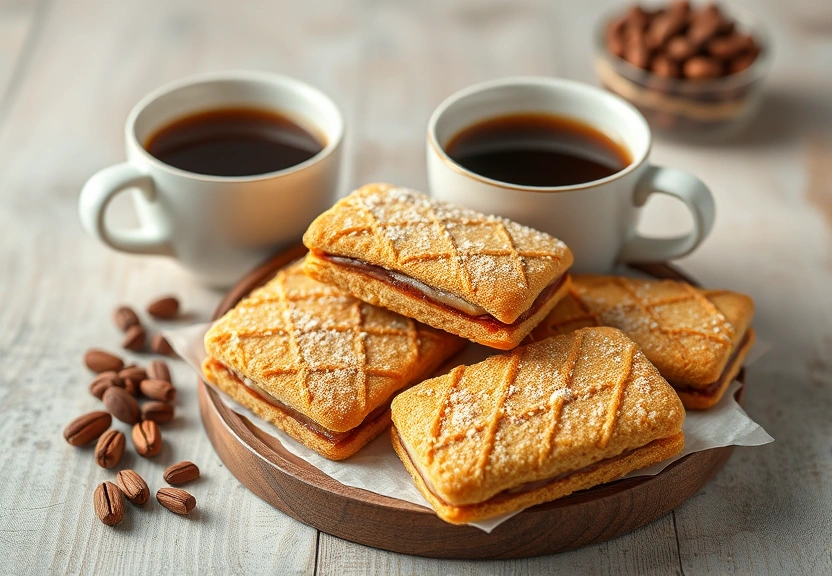 Representação visual: Receita de Biscoito Caseiro Crocante para o Café ou Chá