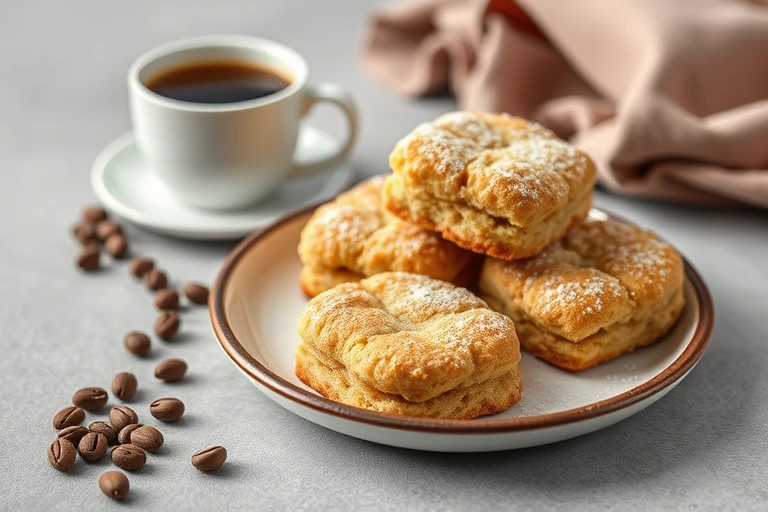 Conceitos visuais relacionados a Receita de Biscoito Caseiro Crocante para o Café ou Chá
