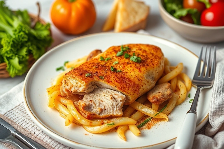 Conceitos visuais relacionados a Receita de Lasanha de Frango Fácil para o Jantar em Família